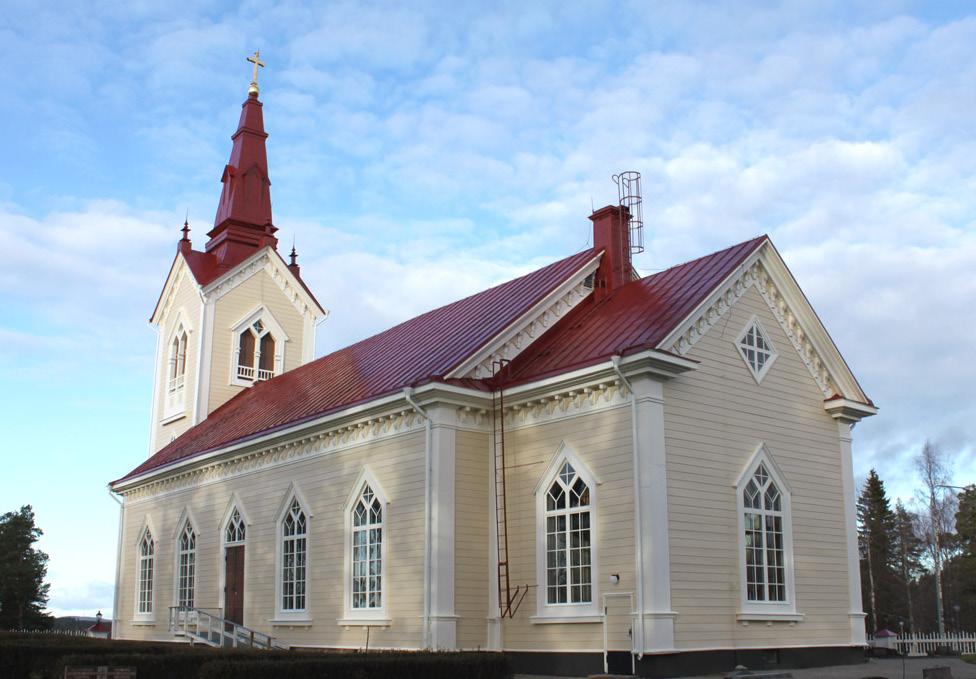 Bräcke kyrka Exteriör restaurering 2009 2010 Bräcke kyrka, Bräcke