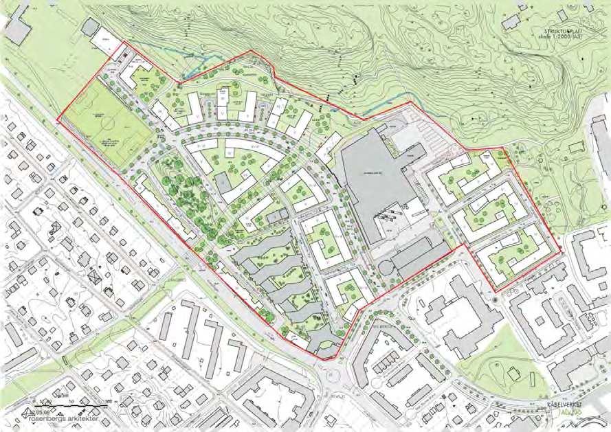 1 (9) Värdefull natur i och i anslutning till kvarteret Kabelverket Bakgrund Det finns planer på att delvis omvandla industri/kontorsområdet Kabelverket i Älvsjö och ersätta en del av bebyggelsen i