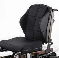 MySeat-rygg i ryggskal, med kardborredyna sittbredd 48cm Thoraxstöd beställs separat, se sid 6 MySeat-rygg i ryggskal, med kardborredyna
