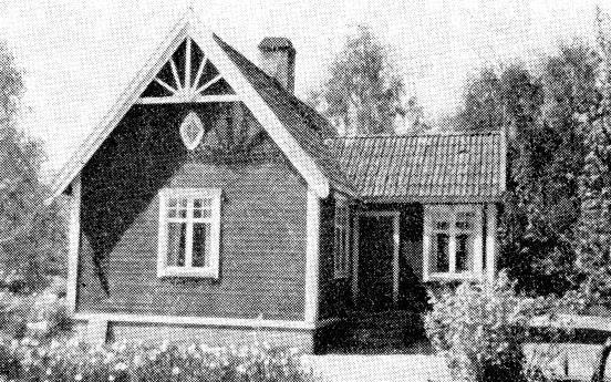 Huset finns kvar och ligger Haglundsvägen.