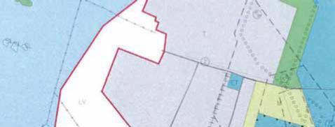 Figur 6-17 Utdrag ur delgeneralplanen för Karleby storindustriområde vilken saknar rättsverkan. På Yxpila storindustriområde pågår ett marknadsföringsprojekt.