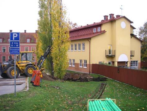 Fjärrvärme i Klostergatan och kv Pollux Sölvesborgs socken, Sölvesborgs