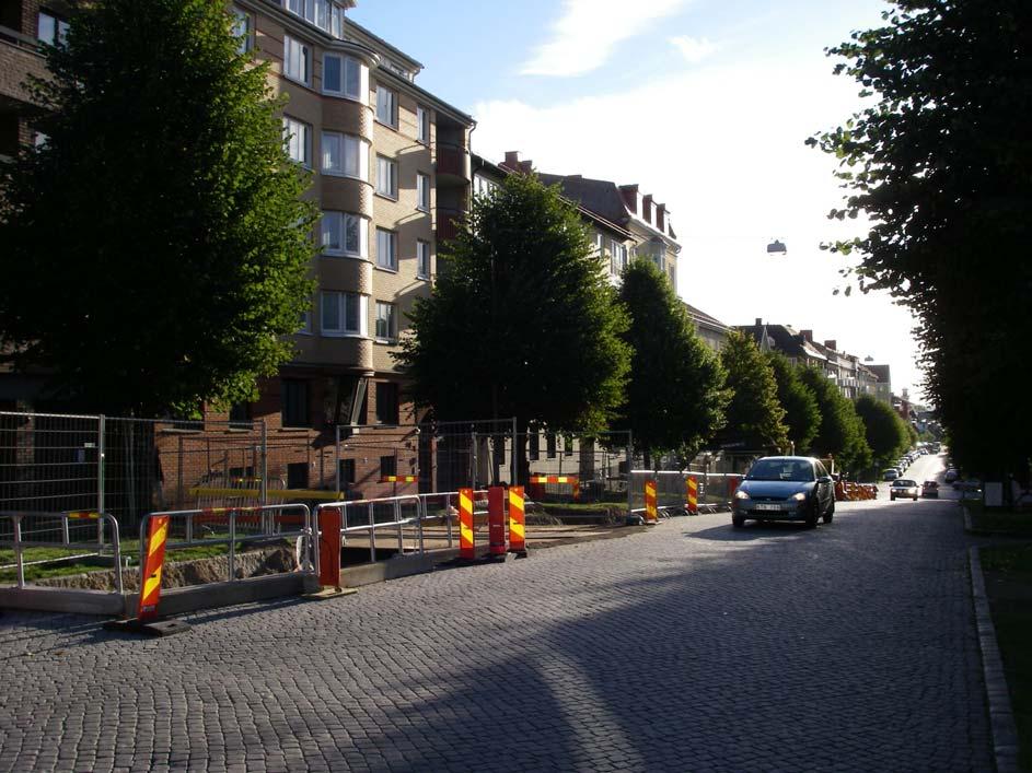 Aktuellt slutundersökningsschakt i