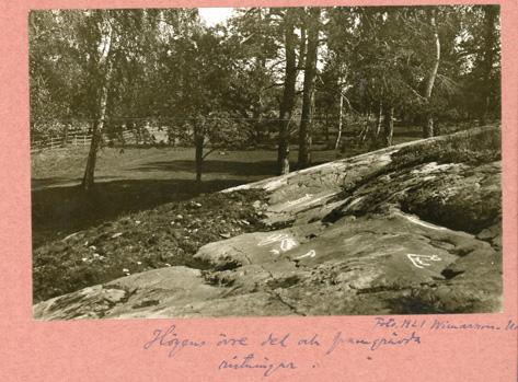 Efter Holmbergs undersökningar dröjde det fram till 1910-talet innan utgrävningar återigen kom att användas som en metod inom hällristningsforskningen, denna gång i Himmelstalundsområdet väster om