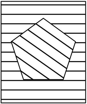 Sidornas mittpunkter har koordinaterna M = (-2, ), N = (2, -) och P = (, 2).