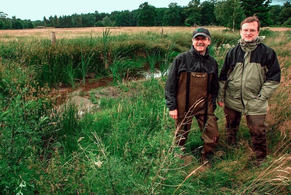 Metoden har framgångsrikt använts i den tyska ån Lutter (Altmüller & Dettmer 2006). Där fanns det på 1980-talet få unga musslor, sannolikt beroende på igensättning med sand.