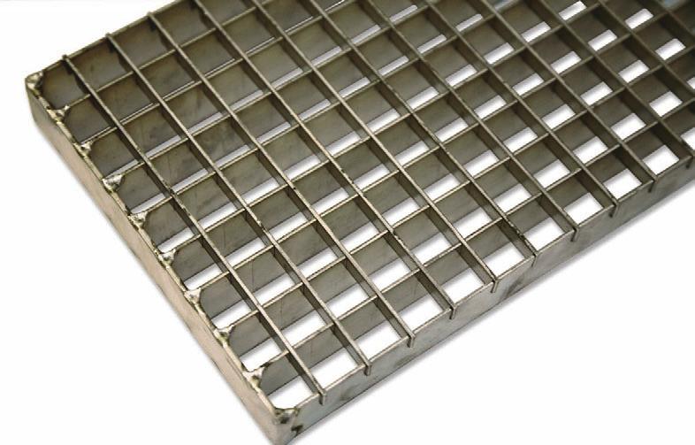 Aluminium och rostfri A-durk Weland A-durk finns även i aluminium och rostfritt utförande. A-durken tillverkas med bäroch stödstänger av plattstång.