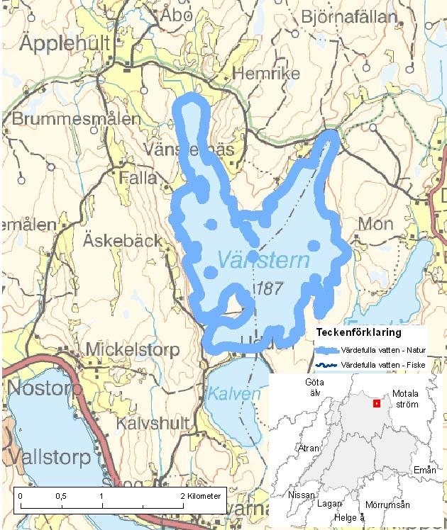 Vänstern ID-nr: 51 Tranås Vänstern Lantmäteriet 2008. Ur GSD-Fastighetskartan ärende 106-2004/188F. Lantmäteriet 2008. Ur GSD-Terrängkartan ärende 106-2004/188F.