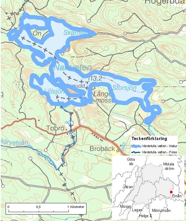 Narrveten ID-nr: 84 Vetlanda Narrveten Lantmäteriet 2008. Ur GSD-Fastighetskartan ärende 106-2004/188F. Lantmäteriet 2008. Ur GSD-Terrängkartan ärende 106-2004/188F.