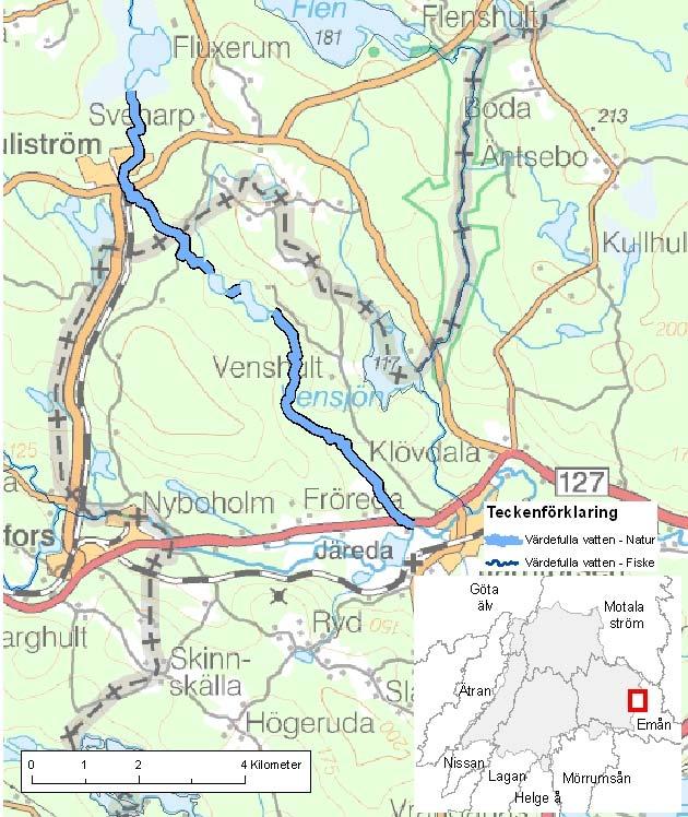 Pauliströmsån nedre ID-nr: 91 Vetlanda, Hultsfred Pauliströmsån nedre Lantmäteriet 2008. Ur GSD-Fastighetskartan ärende 106-2004/188F. Lantmäteriet 2008. Ur GSD-Terrängkartan ärende 106-2004/188F.