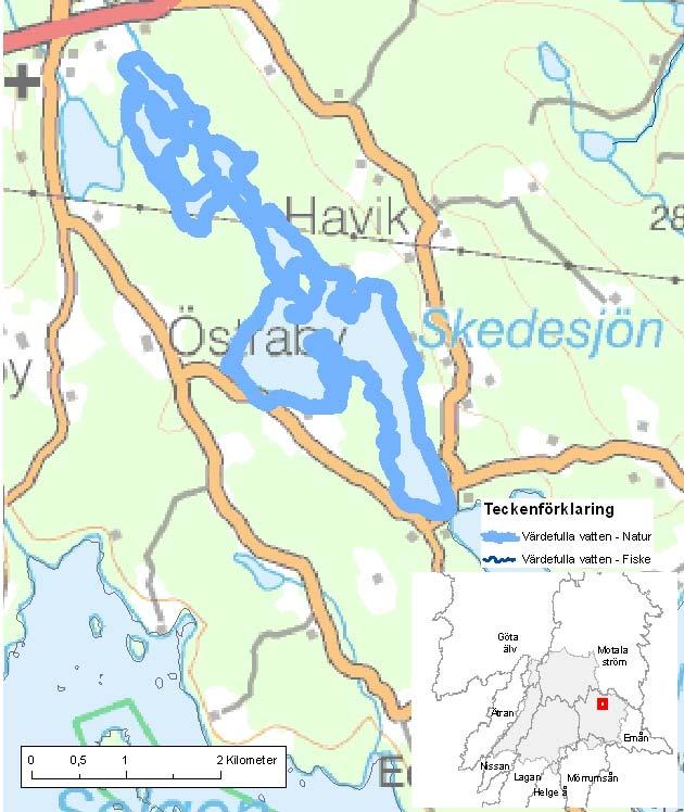 Skedesjön ID-nr: 94 Eksjö Skedesjön Lantmäteriet 2008. Ur GSD-Fastighetskartan ärende 106-2004/188F. Lantmäteriet 2008. Ur GSD-Terrängkartan ärende 106-2004/188F.