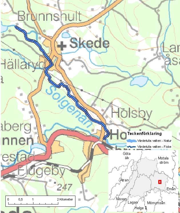 Solgenån (nedre) ID-nr: 101 Eksjö, Vetlanda Solgenån (nedre) Lantmäteriet 2008. Ur GSD-Fastighetskartan ärende 106-2004/188F. Lantmäteriet 2008. Ur GSD-Terrängkartan ärende 106-2004/188F.