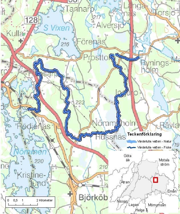 Solgenån övre (Fusån) ID-nr: 107 Eksjö, Nässjö, Vetlanda Solgenån övre (Fusån) Lantmäteriet 2008. Ur GSD-Fastighetskartan ärende 106-2004/188F. Lantmäteriet 2008. Ur GSD-Terrängkartan ärende 106-2004/188F.
