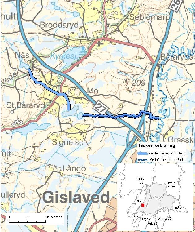 Moa sågbäck ID-nr: 170 Gislaved Moa sågbäck Lantmäteriet 2008. Ur GSD-Fastighetskartan ärende 106-2004/188F. Lantmäteriet 2008. Ur GSD-Terrängkartan ärende 106-2004/188F.
