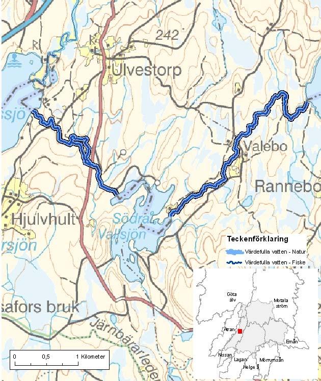Valån ID-nr: 174 Gnosjö, Gislaved Valån Lantmäteriet 2008. Ur GSD-Fastighetskartan ärende 106-2004/188F. Lantmäteriet 2008. Ur GSD-Terrängkartan ärende 106-2004/188F.
