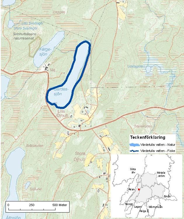 Gärdessjön ID-nr: 177 Gnosjö Gärdessjön Lantmäteriet 2008. Ur GSD-Fastighetskartan ärende 106-2004/188F. Lantmäteriet 2008. Ur GSD-Terrängkartan ärende 106-2004/188F.