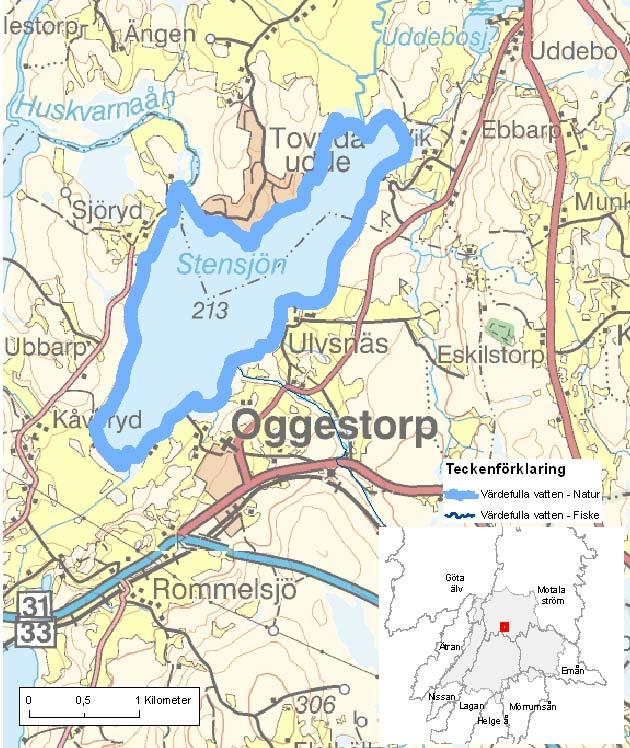 Stensjön ID-nr: 27 Jönköping Stensjön Lantmäteriet 2008. Ur GSD-Fastighetskartan ärende 106-2004/188F. Lantmäteriet 2008. Ur GSD-Terrängkartan ärende 106-2004/188F.