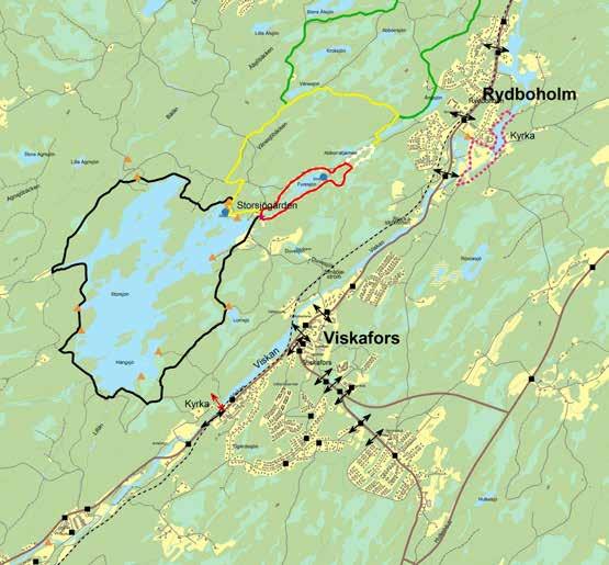 Område 31 Rydboholm och Viskafors Område 31 Rydboholm och Viskafors Möjlighet till spontan aktivitet Promenader, jogging, bad, fiske, mountainbike, cykling, skidåkning, geocashing, skridskoåkning