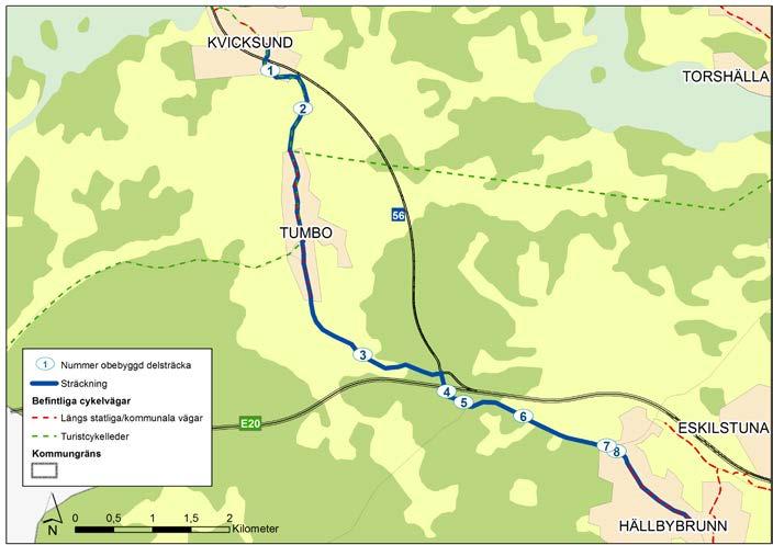 Starka cykelstråk Karta 11