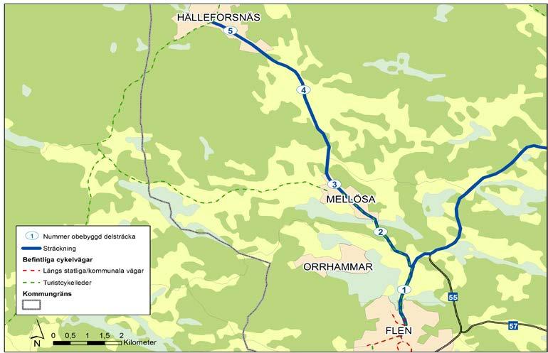 Starka cykelstråk Karta 14