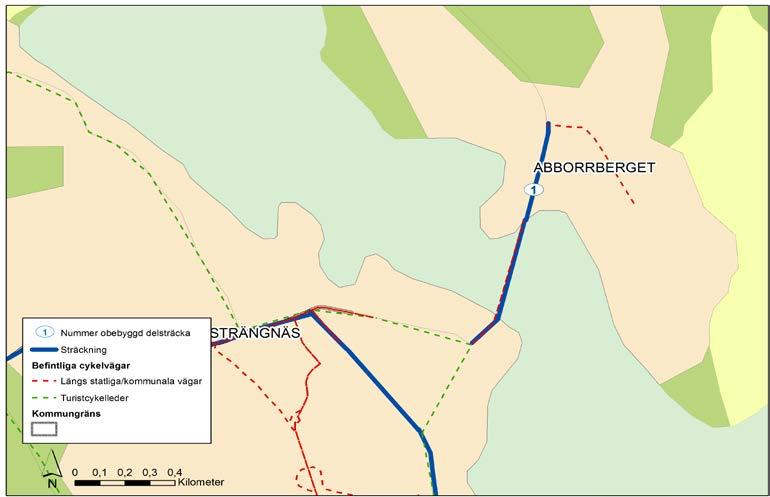 Starka cykelstråk Karta 17
