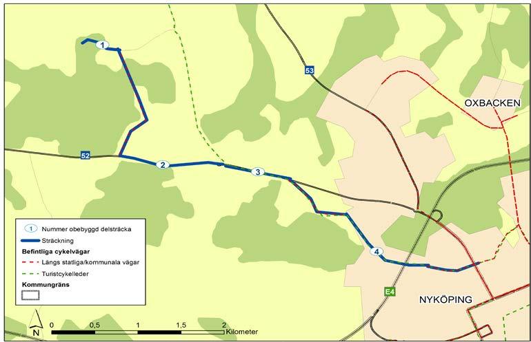 Starka cykelstråk Karta 19