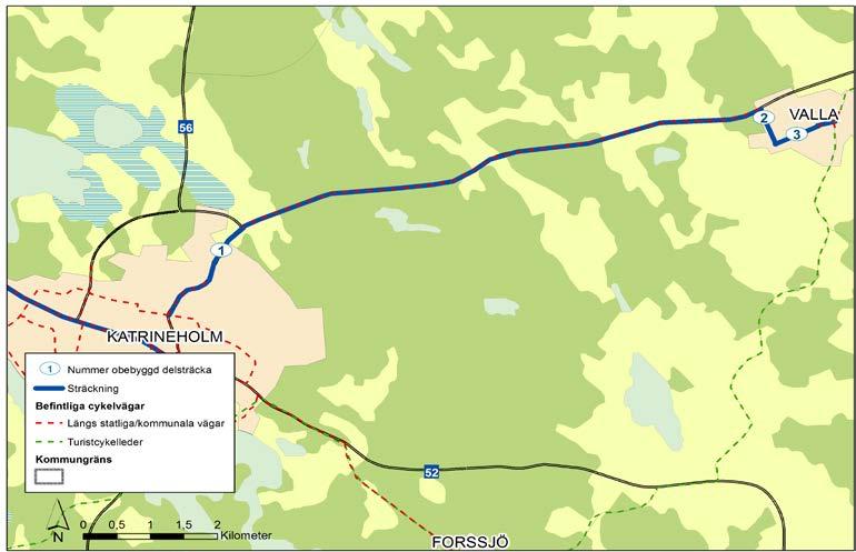 Starka cykelstråk Karta 22
