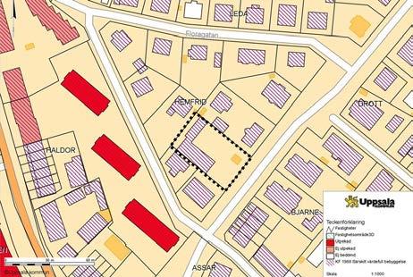 Bebyggelse, gestaltning och kulturmiljö Allmän områdesbeskrivning Planområdet ligger inom det kommunala kulturmiljöområdet.