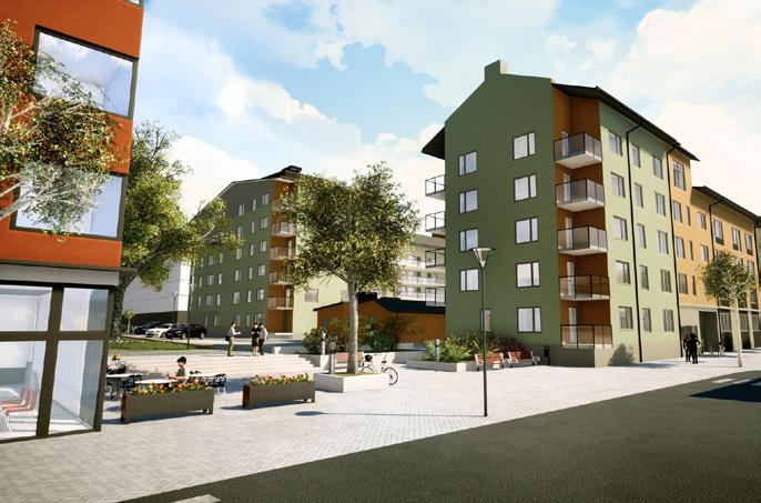 Våra marknader Exempel på projekt som startades detta kvartal I Sverige riktar sig Bonavas erbjudande både till konsumenter och till investerare med såväl flerbostadshus som småhus.