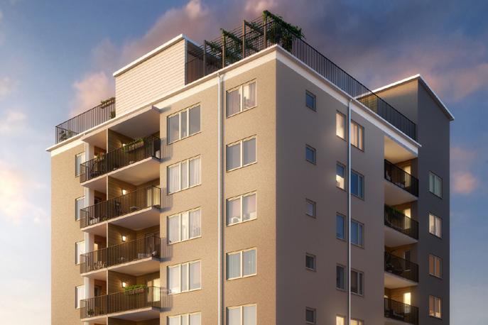 TINNERBÄCKS VY Projektstart: Q2 Läge: Linköping, Sverige Bostadstyp: Flerbostadshus Antal bostäder: 28 hem till konsumenter Välplanerade och svanenmärkta bostadsrätter om två till fyra rum med