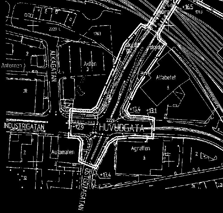 4 Analys av nuvarande korsning Det faktum att det saknas övergångsställe vid anslutningen till Steningeviadukten leder till att flertalet gångtrafikanter passerar där på eget bevåg istället för att