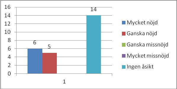 SID 24 (30) 3. Vad anser du om de aktiviteter som erbjuds? Det finns loppis, spel, man kan sitta därinne i boden, det är välkomnande.