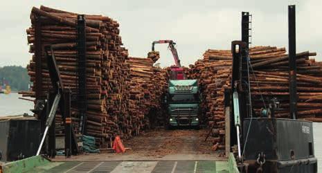 SLC III. Centralförbundets verksamhet 2016 dvs. cirka nio miljoner kubikmeter. Exporten ökade över en tiondel jämfört med 2015. De genomsnittliga priserna för sågade varor sjönk dock fyra procent.