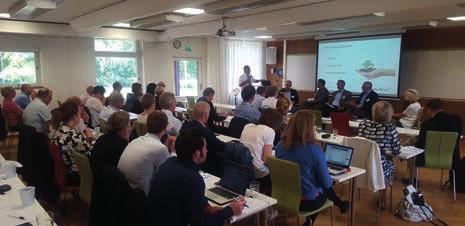 SLC III. Centralförbundets verksamhet 2016 Nordens Bondeorganisationers Centralråd NBC Foto: Mia Wikström NBC samlades till presidiemöte i augusti på Sånga-Säby i Sverige.