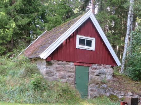Här bodde Lena och Frans Palm i slutet av 1800-talet.