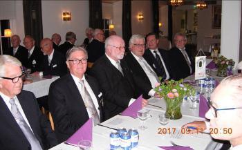 Logemötet den 11 september. Vid mötet deltog 43 egna bröder samt HP Lars Karlsson och IB Per-Olov Karlsson från BL 20.
