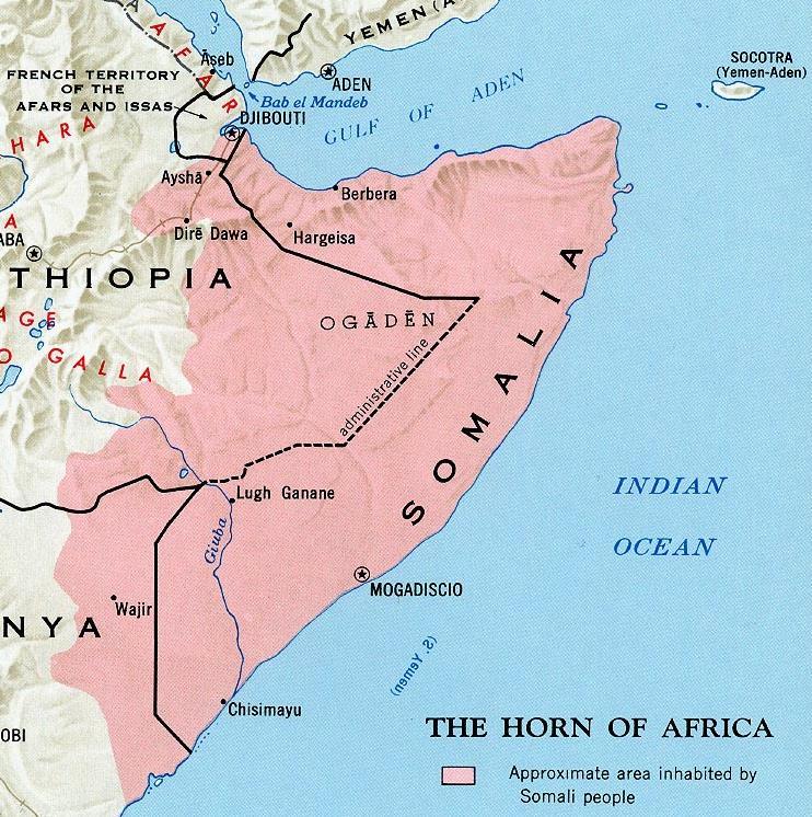 Somaliska språket Afroasiatiskt språk i den kusjitiska gruppen. Över 20 miljoner talare: Somalia ca 10-12 Etiopien ca 6-7 Kenya ca 2,5-3 Djibouti ca 0,5 Övr.
