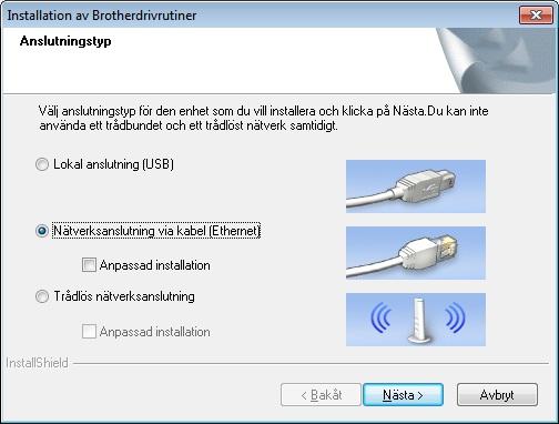 16 3 4 5 Läs licensavtalet och klicka på [Acceptera] om du godkänner villkoren. Starta installationen genom att klicka på [Installera] och följ instruktionerna som visas på skärmen.