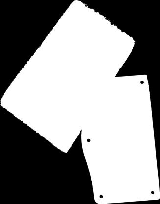 3-sidig, liten