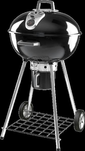 NK22CK-L, klotgrill med ben 11678NA: Gjutjärnsgaller: Grillkolskorg: 2.