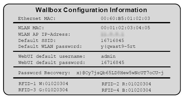 KONFIGURATION Wallbox Connect har en inbyggd WLAN/WiFi-hotspot för enklare konfiguration. För konfigureringen kan du ansluta dig med en mobiltelefon, surfplatta, dator, PC eller WLAN/WiFi-repeater.