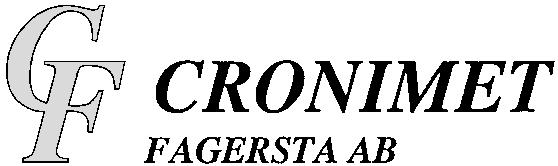 Stolt sponsor till Fagersta Södra ROSTFRITT OCH