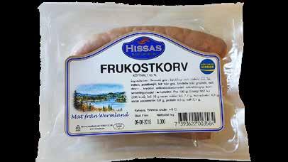 31:67/kg 27 :- Frukostkorv Hissas, 300 g jmf: