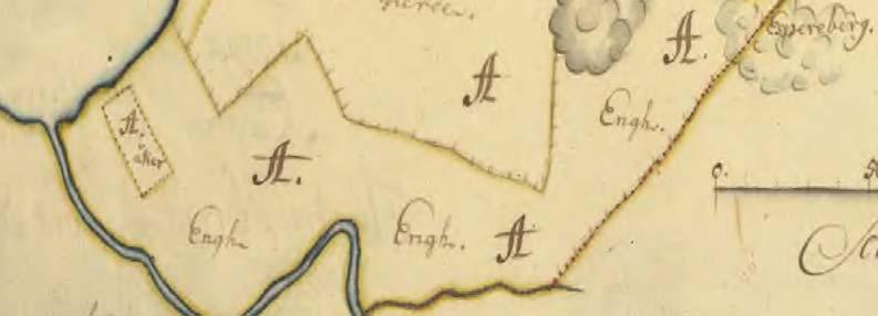 Arkivstudier visar att en gård vid namn Köping/Köpingen finns dokumenterad på kartmaterial från 1686 och 1735.