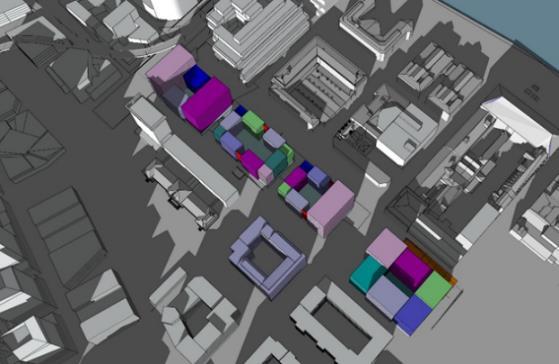 28 PLAN-MKB ÖVERDÄCKNING AV GÖTALEDEN Kl 9:00 Kl 12 Kl 15 Figur 14 Sol och skuggor i