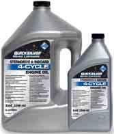 Motorvård STERNDRIVE & INBOARD 4-CYCLE ENGINE OIL Särskilt utvecklad och framställd för att möta kraven för användning i sterndrive- och inombordsmotorer med högt effektuttag.