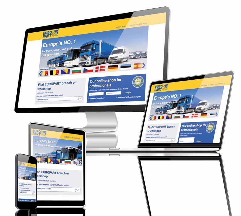 www.europart.net Nu kan du nå oss oavsett var du befinner dig!