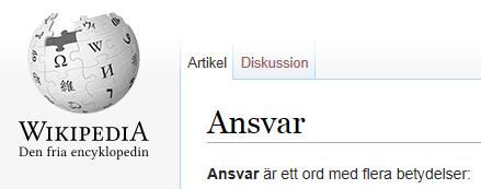 Ansvar Behandling och förskrivning