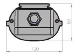 120 x 80 mm VIKT 2,34 kg 2,75 kg 2,75 kg 2,85 kg PFI 95% 95% 95% 99% IP KLASSNING IP65 IP65 IP65 IP65 ANSLUTNING Kopplingsbox Kopplingsbox Kopplingsbox Kopplingsbox DRIFTTEMP -20 +40-20 -