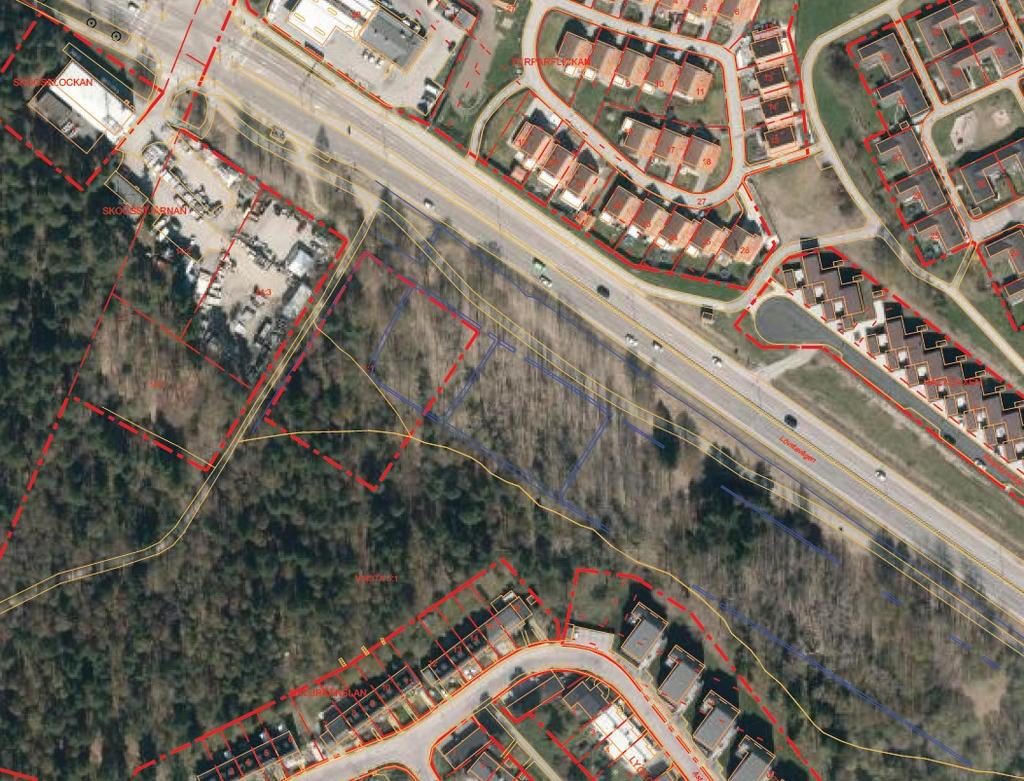 Sida 4 (12) upprustning av Lövstavägen. Ikano Bostaden AB anvisades mark med överlåtelse för byggande av 140 bostadsrättslägenheter av exploateringsnämnden år 2008.